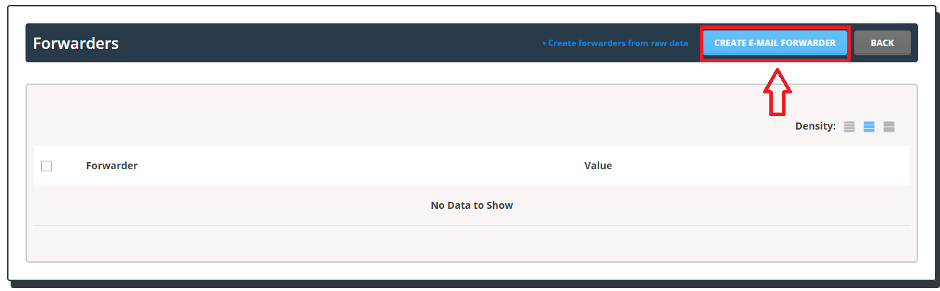 Simple steps to create email forwarders in Direct admin